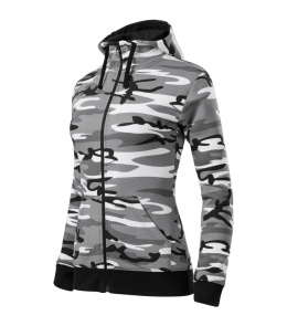 Camo Zipper Bluza damska