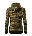 Camo Zipper Bluza damska