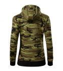 Camo Zipper Bluza damska