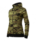 Camo Zipper Bluza damska