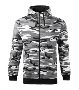 Camo Zipper Bluza męska