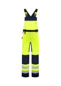 Bib & Brace High Vis Bicolor Spodnie robocze ogrodniczki unisex