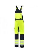 Bib & Brace High Vis Bicolor Spodnie robocze ogrodniczki unisex