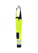 Bib & Brace High Vis Bicolor Spodnie robocze ogrodniczki unisex