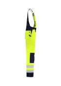 Bib & Brace High Vis Bicolor Spodnie robocze ogrodniczki unisex