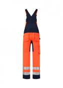 Bib & Brace High Vis Bicolor Spodnie robocze ogrodniczki unisex