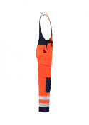 Bib & Brace High Vis Bicolor Spodnie robocze ogrodniczki unisex