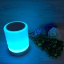 Głośnik Bluetooth z lampą LED na dotyk