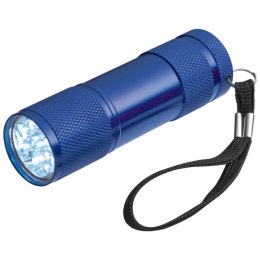 Latarka 9 LED metalowa